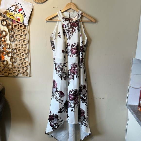 Enfocwomen size 14 high low strapless hand dress - Picture 4 of 7